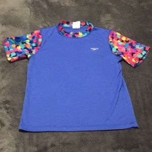 Blue colorful bathing suit|Size: L|Brand: Speedo